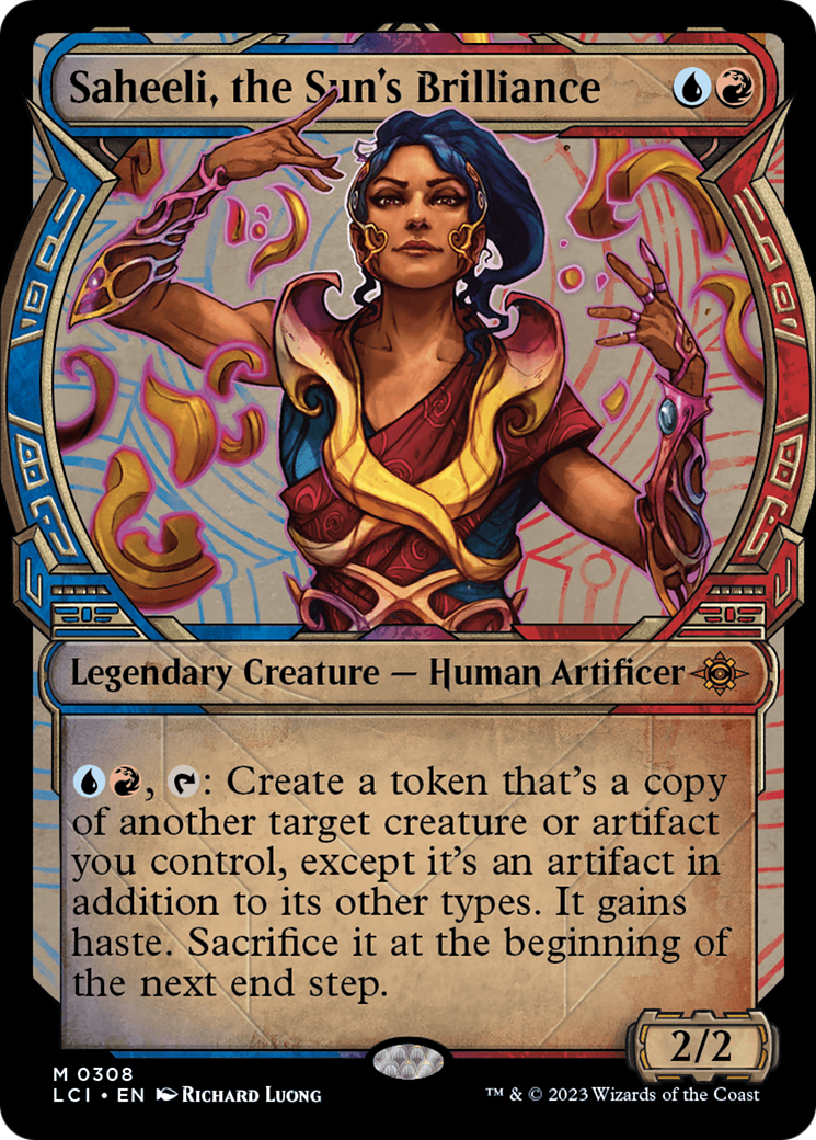 Saheeli, the Sun's Brilliance (LCI-308) [The Lost Caverns of Ixalan] (Showcase) MTG Single Wizards of the Coast