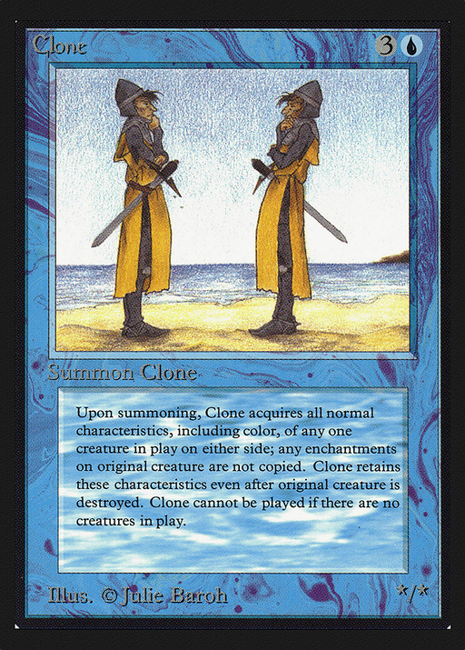 Clone (CE) (CED-) [Collectors' Edition] MTG Single Wizards of the Coast