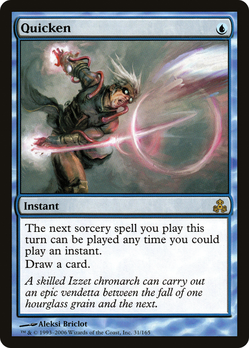 Quicken (GPT-031) [Guildpact] MTG Single Wizards of the Coast