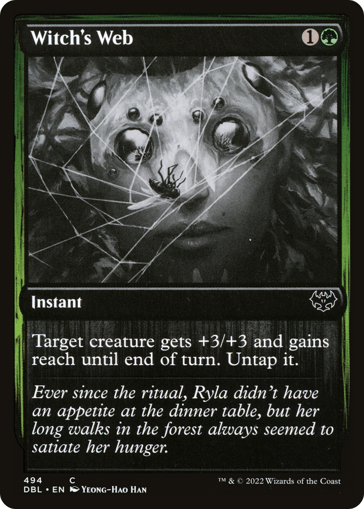 Witch's Web (DBL-494) [Innistrad: Double Feature] MTG Single Wizards of the Coast