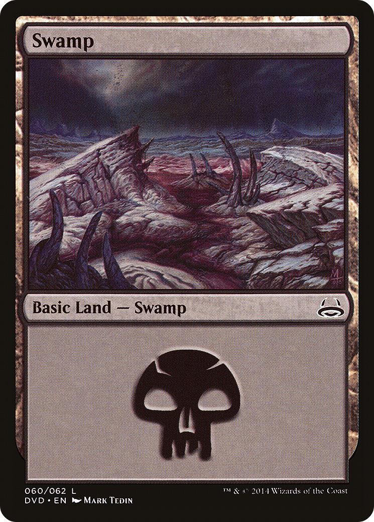 Swamp (DD3-060) [Misc] Duel Decks Anthology: Divine vs. Demonic MTG Single Wizards of the Coast