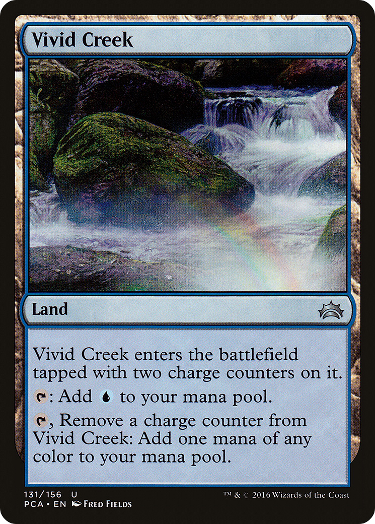 Vivid Creek (PCA-131) [Misc] Planechase Anthology MTG Single Wizards of the Coast