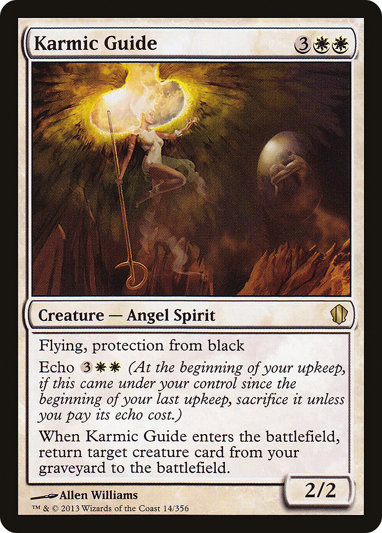 Karmic Guide (C13-014) [Commander 2013] MTG Single Wizards of the Coast
