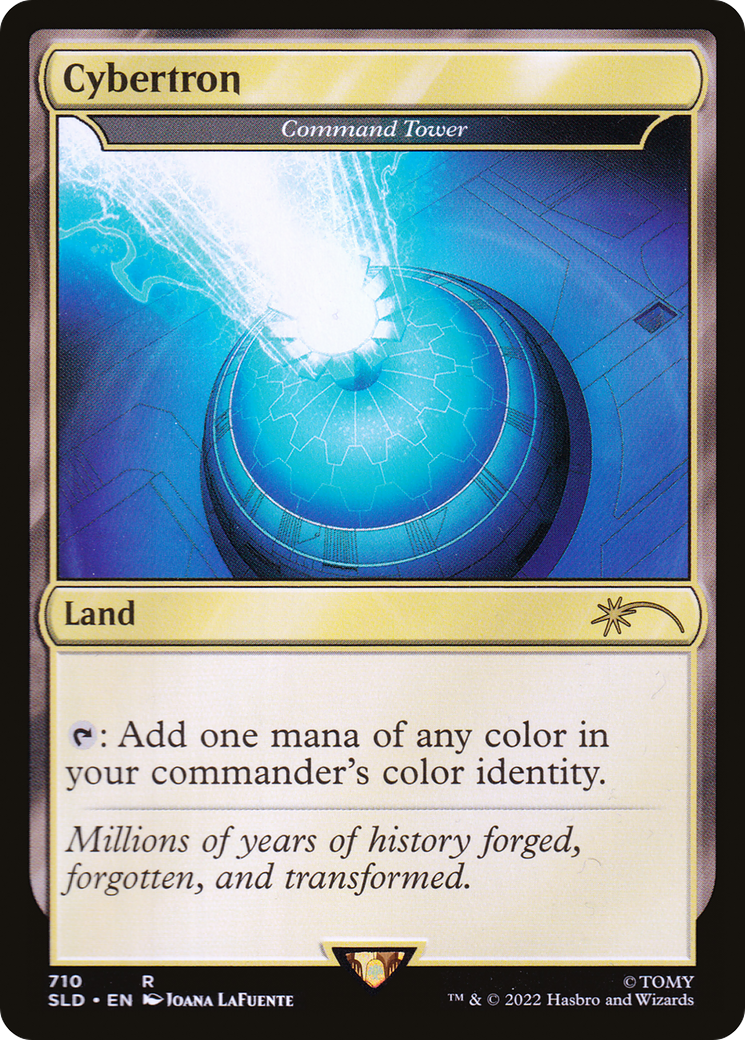 Cybertron - Command Tower (SLD-710) [Secret Lair] Drop MTG Single Wizards of the Coast
