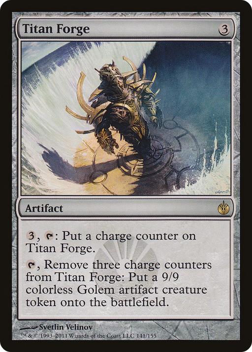 Titan Forge (MBS-141) [Mirrodin Besieged] Foil MTG Single Wizards of the Coast