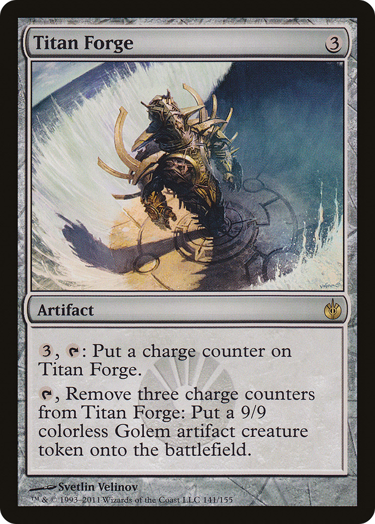 Titan Forge (MBS-141) [Mirrodin Besieged] MTG Single Wizards of the Coast
