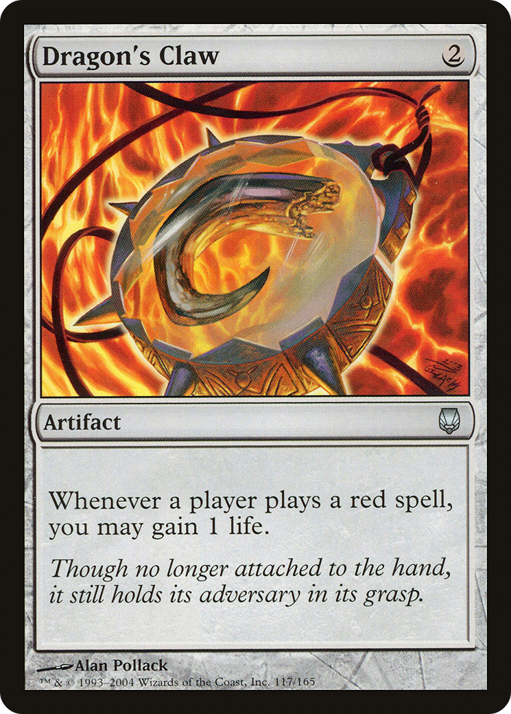 Dragon's Claw (DST-117) [Darksteel] MTG Single Wizards of the Coast