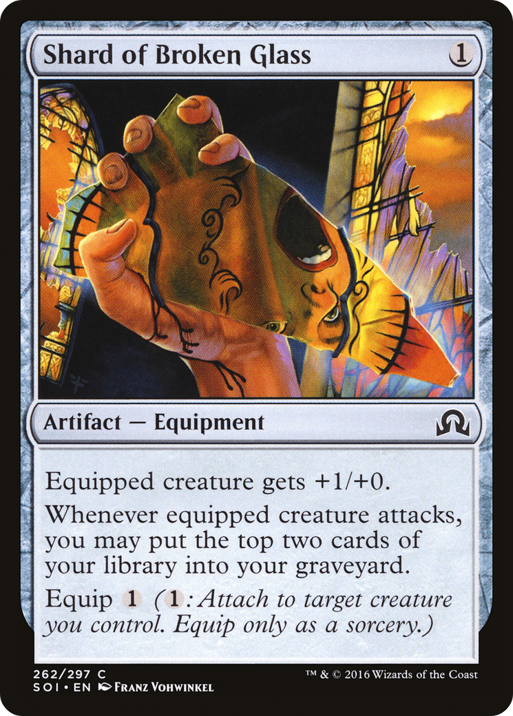 Shard of Broken Glass (SOI-262) [Shadows over Innistrad] MTG Single Wizards of the Coast