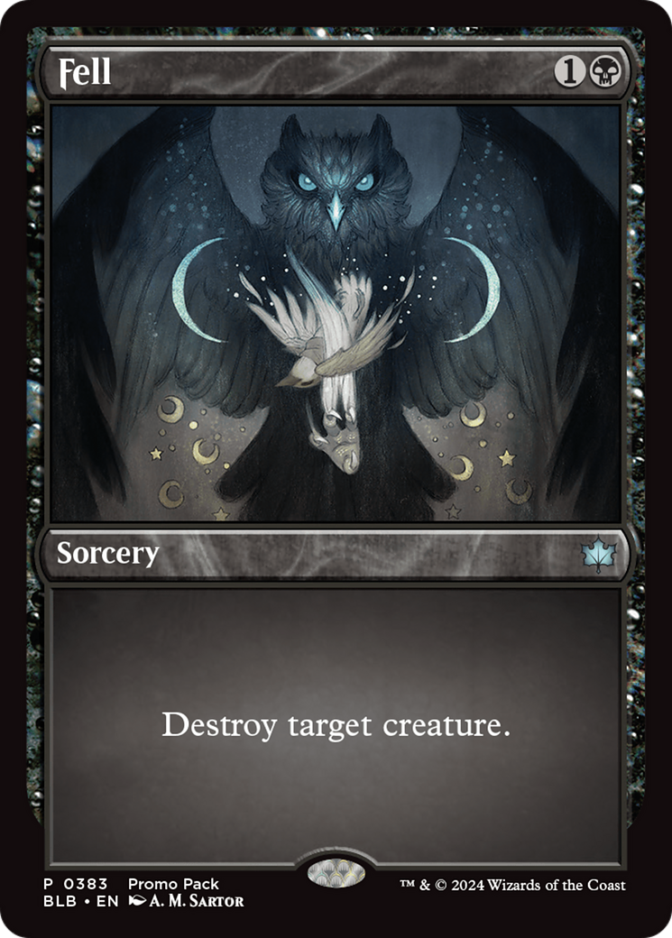 Fell (PPBLB-383) [Bloomburrow] Foil MTG Single Wizards of the Coast