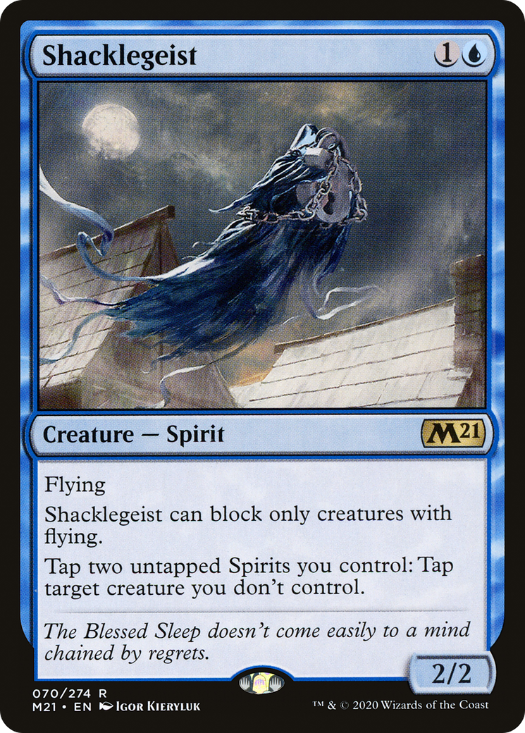 Shacklegeist (M21-070) [Core Set 2021] Foil MTG Single Wizards of the Coast