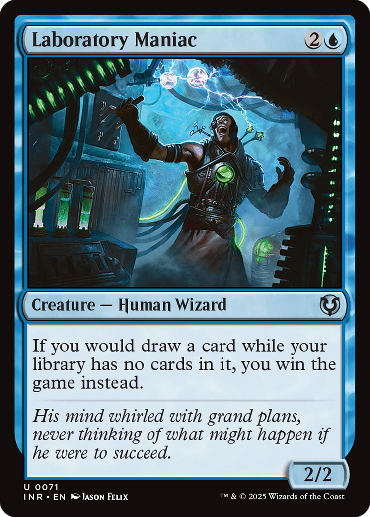 Laboratory Maniac (INR-071) [Innistrad Remastered] MTG Single Wizards of the Coast