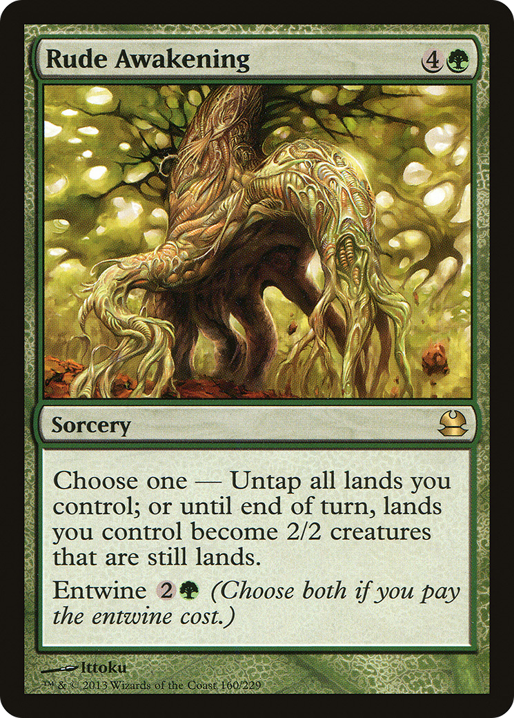 Rude Awakening (MMA-160) [Modern Masters] MTG Single Modern Masters