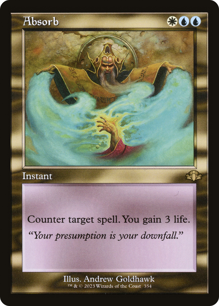 Absorb (DMR-354) [Dominaria Remastered] MTG Single Wizards of the Coast