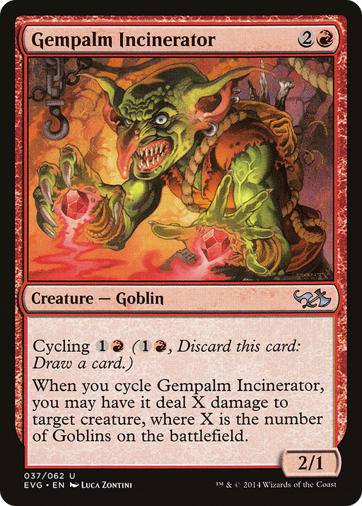 Gempalm Incinerator (DD3-) [Misc] Duel Decks Anthology: Elves vs. Goblins MTG Single Wizards of the Coast