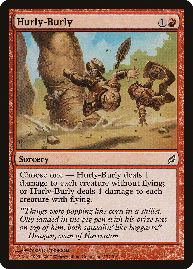 Hurly-Burly (LRW-177) [Lorwyn] MTG Single Wizards of the Coast