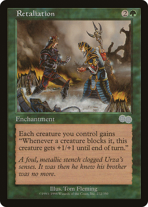 Retaliation (USG-272) [Urza's Saga] MTG Single Wizards of the Coast