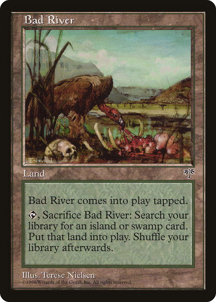 Bad River (MIR-324) [Mirage] MTG Single Wizards of the Coast