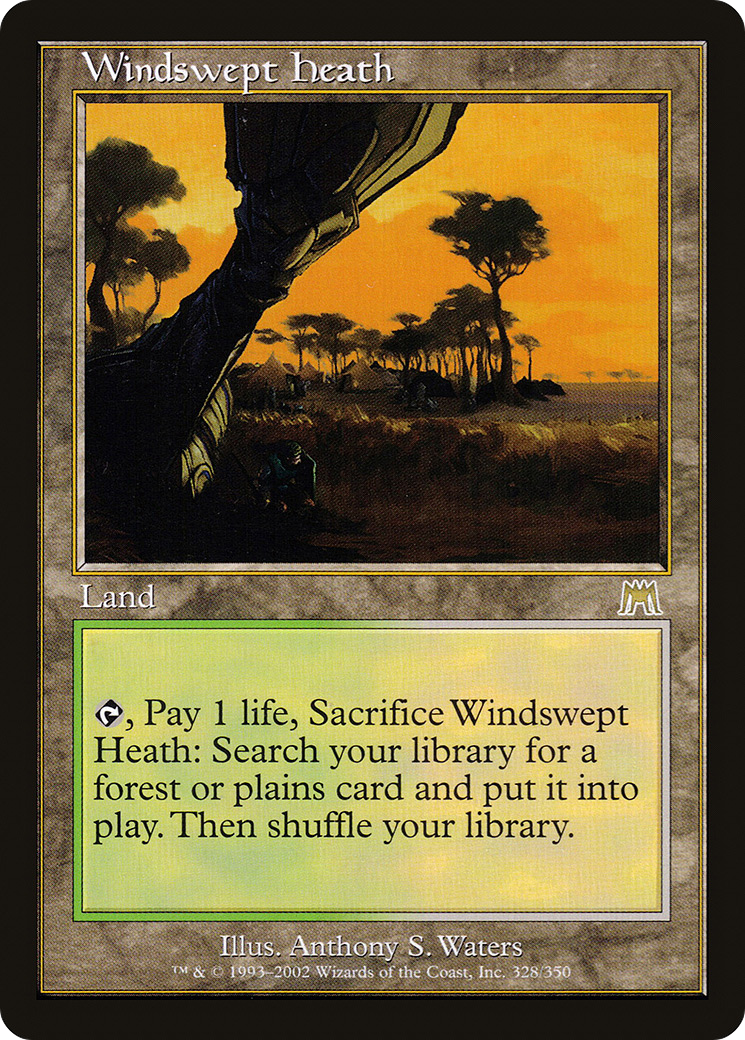 Windswept Heath (ONS-328) [Onslaught] MTG Single Wizards of the Coast