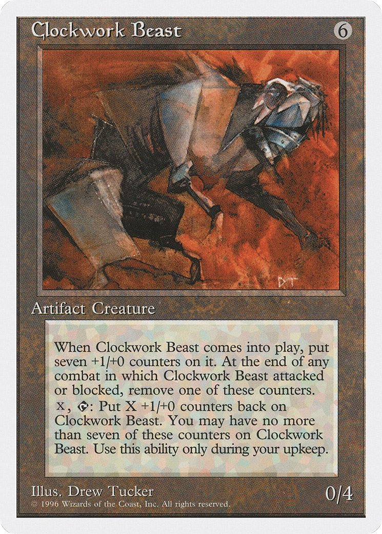 Clockwork Beast (2PS-049) [Misc] Introductory Two-Player Set MTG Single Wizards of the Coast