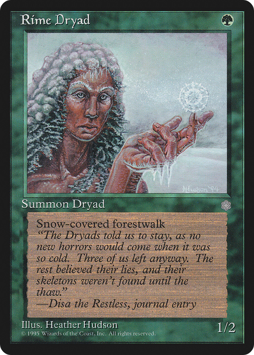 Rime Dryad (ICE-260) [Ice Age] MTG Single Wizards of the Coast