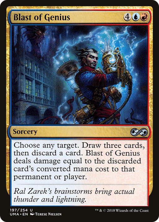 Blast of Genius (UMA-197) [Ultimate Masters] MTG Single Wizards of the Coast