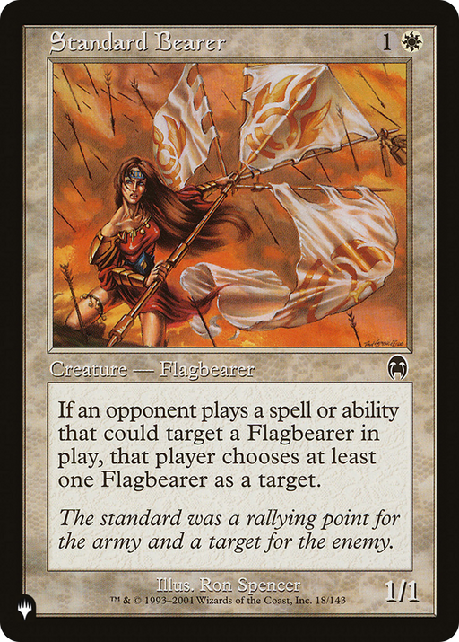 Standard Bearer (LIST-18/143) [Mystery Booster] The List MTG Single Wizards of the Coast