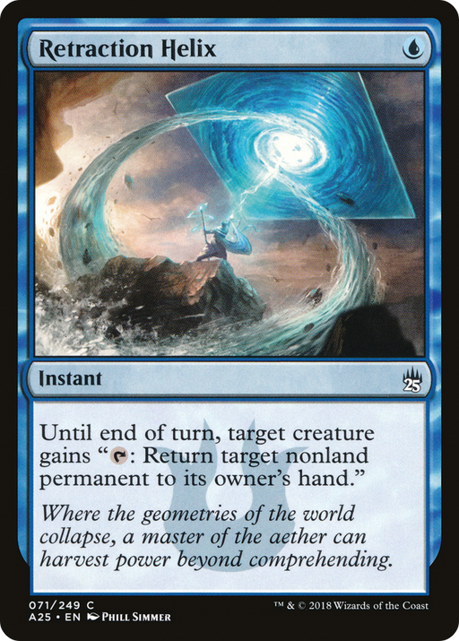 Retraction Helix (A25-071) [Masters 25] Foil MTG Single Wizards of the Coast