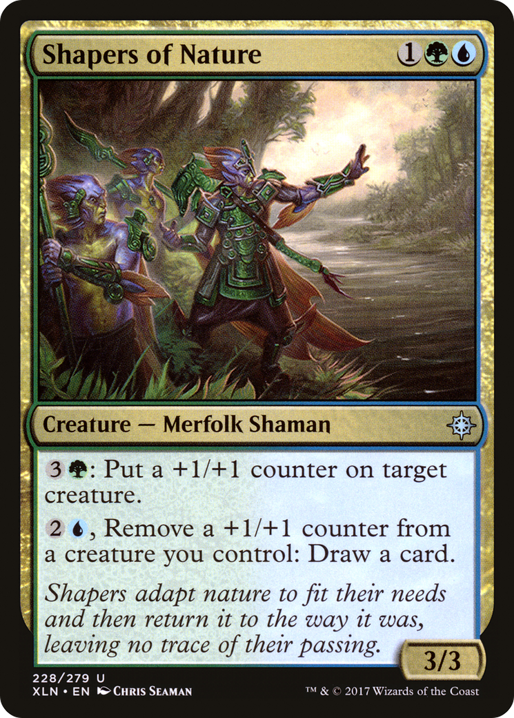 Shapers of Nature (XLN-228) [Ixalan] MTG Single Wizards of the Coast