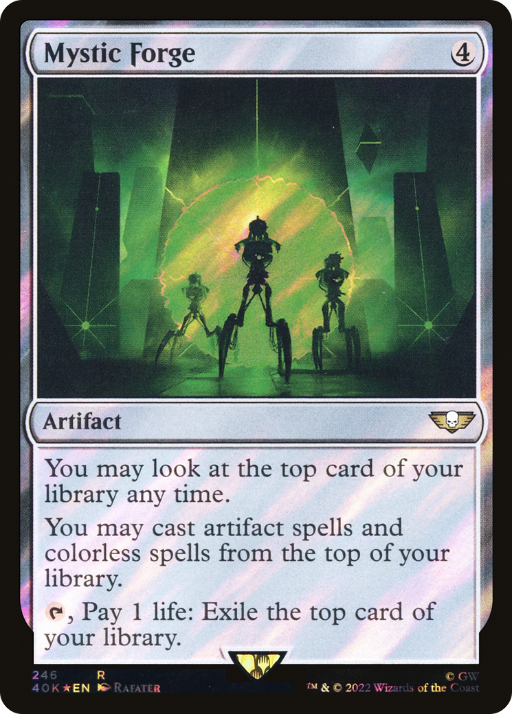 Mystic Forge (40K-246★) [Warhammer 40,000 Commander] Foil MTG Single Wizards of the Coast