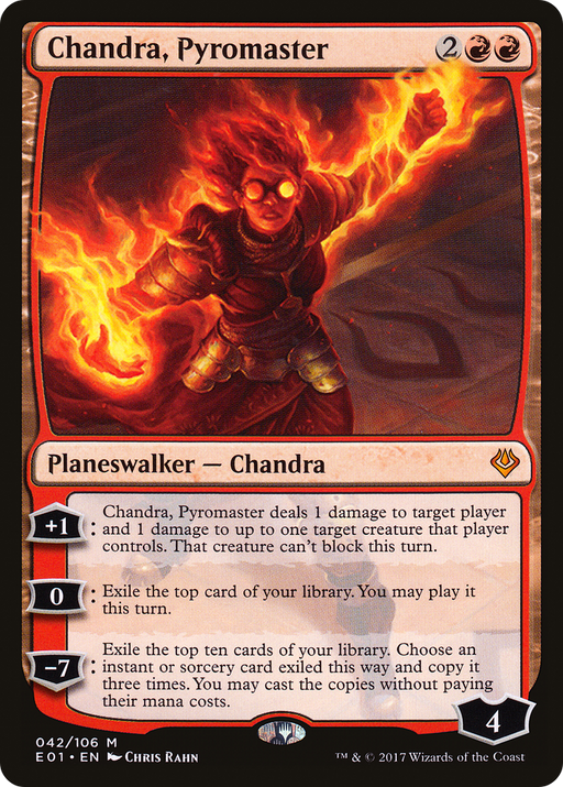 Chandra, Pyromaster (AC2-042) [Misc] Archenemy: Nicol Bolas MTG Single Wizards of the Coast