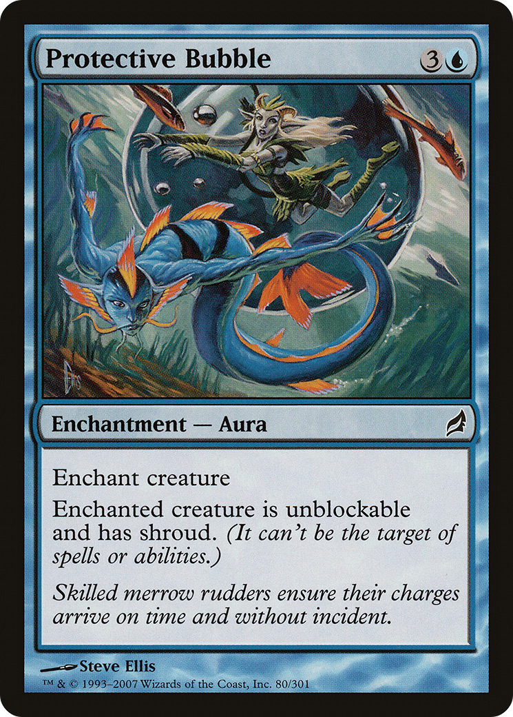 Protective Bubble (LRW-080) [Lorwyn] Foil MTG Single Wizards of the Coast