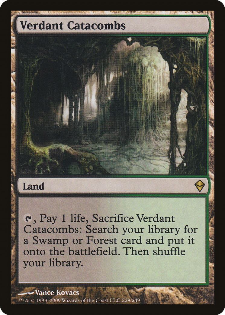 Verdant Catacombs (ZEN-229) [Zendikar] MTG Single Wizards of the Coast