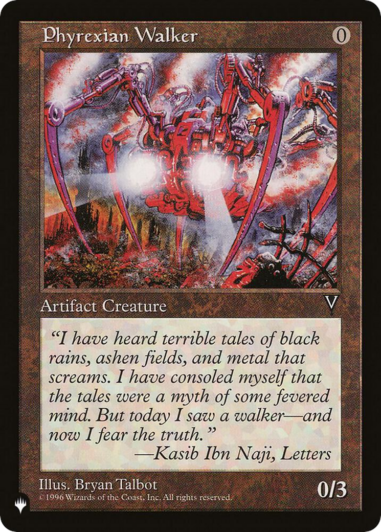 Phyrexian Walker (LIST-VIS-152) [Mystery Booster] The List MTG Single Wizards of the Coast