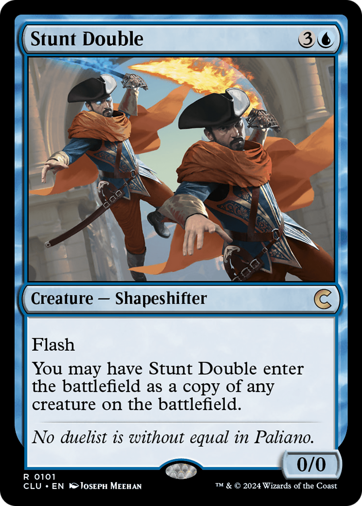Stunt Double (CLU-101) [Ravnica: Clue Edition] MTG Single Wizards of the Coast