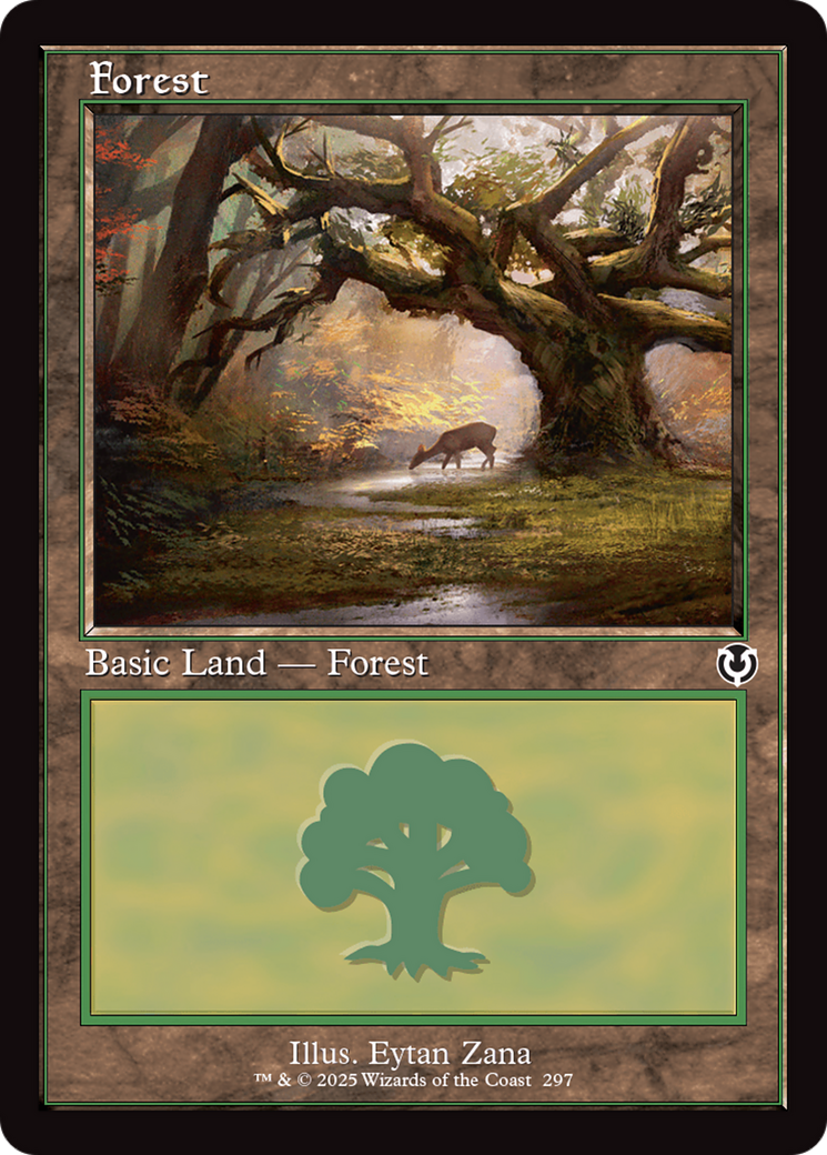 Forest (297) (INR-297) [Innistrad Remastered] MTG Single Wizards of the Coast