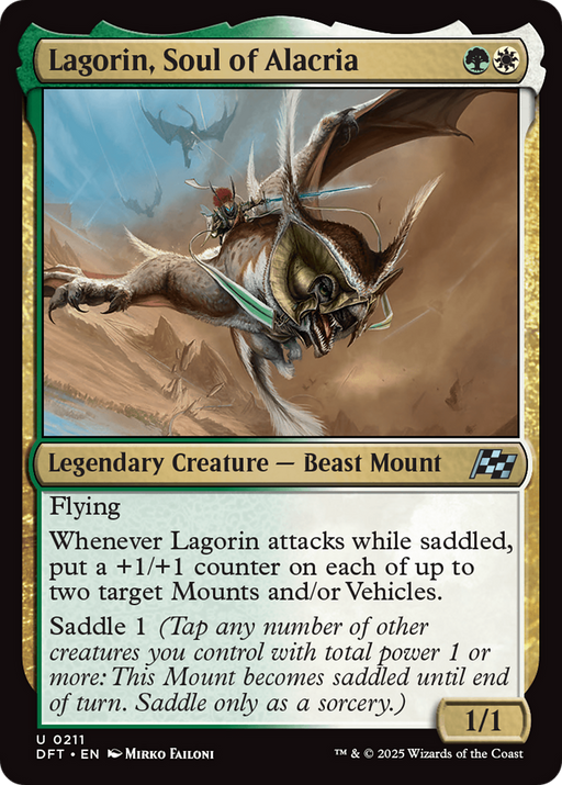 Lagorin, Soul of Alacria (DFT-211) [Aetherdrift] MTG Single Wizards of the Coast