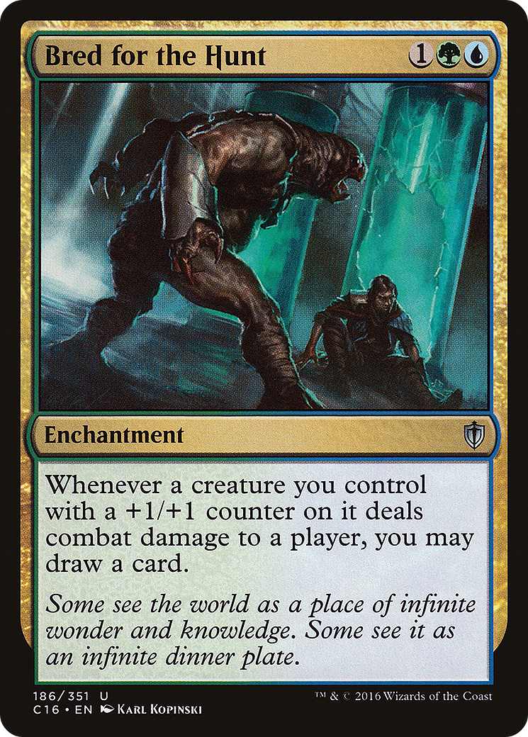 Bred for the Hunt (C16-186) [Commander 2016] MTG Single Wizards of the Coast