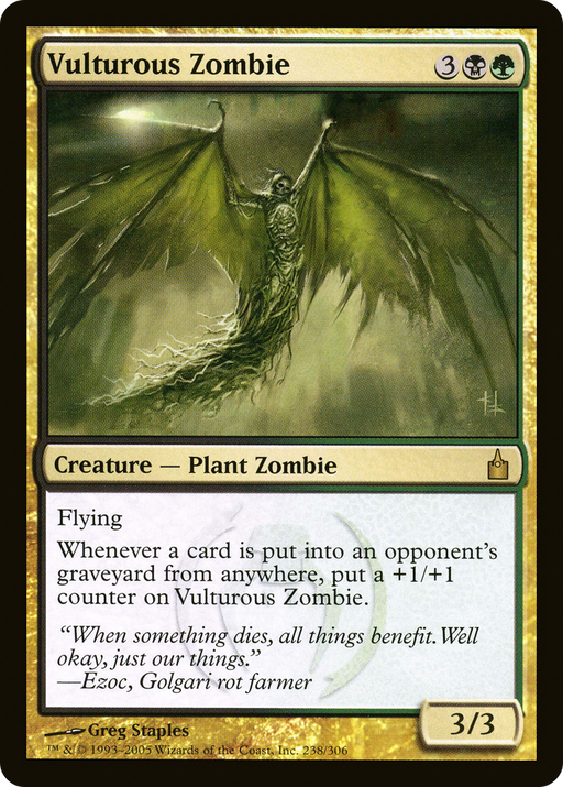 Vulturous Zombie (RAV-238) [Ravnica: City of Guilds] MTG Single Wizards of the Coast