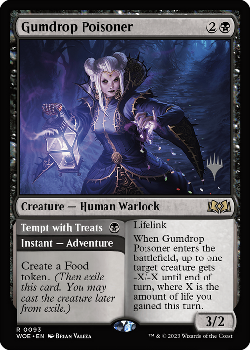 Gumdrop Poisoner (PPWOE-093) [Wilds of Eldraine Promos] MTG Single Wizards of the Coast