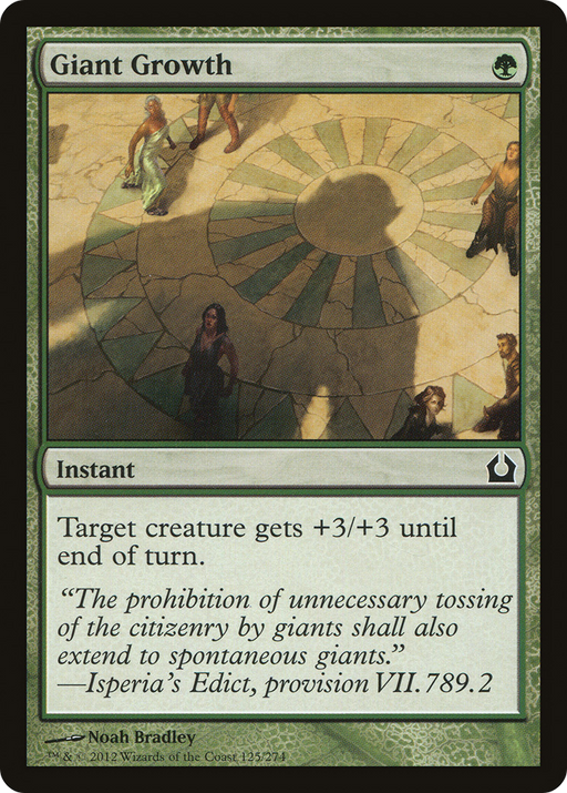 Giant Growth (RTR-125) [Return to Ravnica] MTG Single Wizards of the Coast