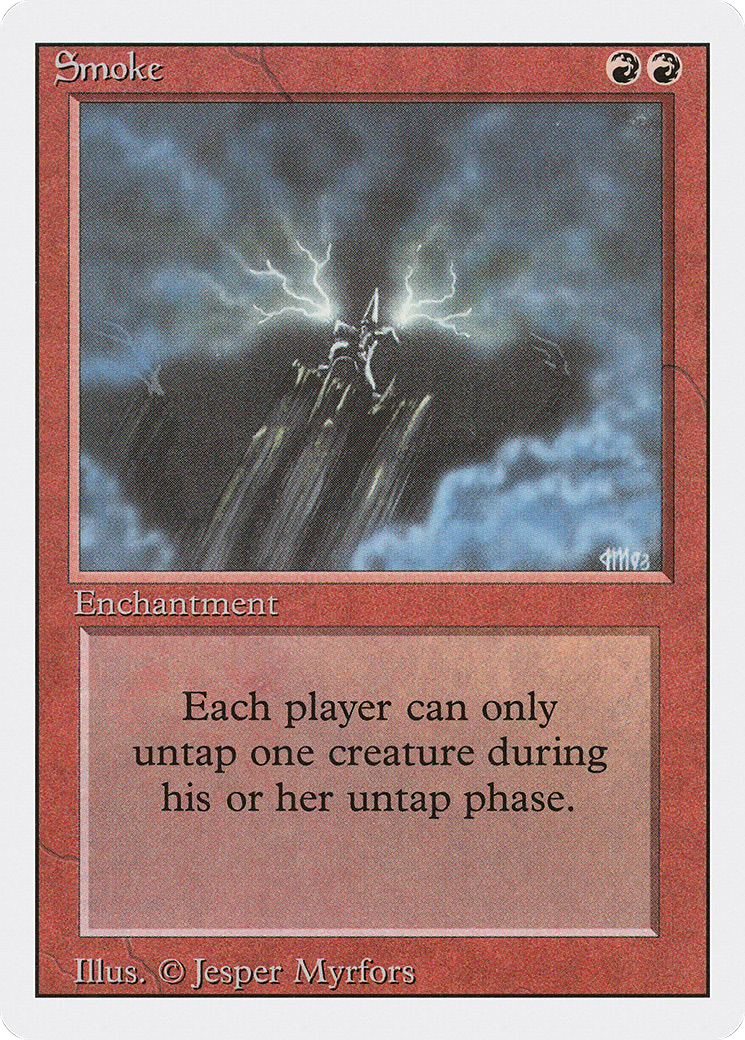 Smoke (3ED-178) [Revised Edition] MTG Single Magic: The Gathering