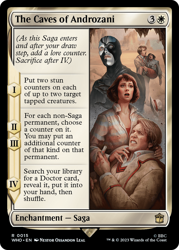 The Caves of Androzani (WHO-015) [Doctor Who] Foil MTG Single Wizards of the Coast