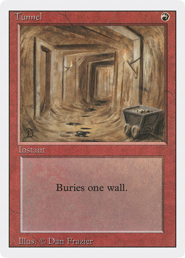 Tunnel (3ED-181) [Revised Edition] MTG Single Wizards of the Coast