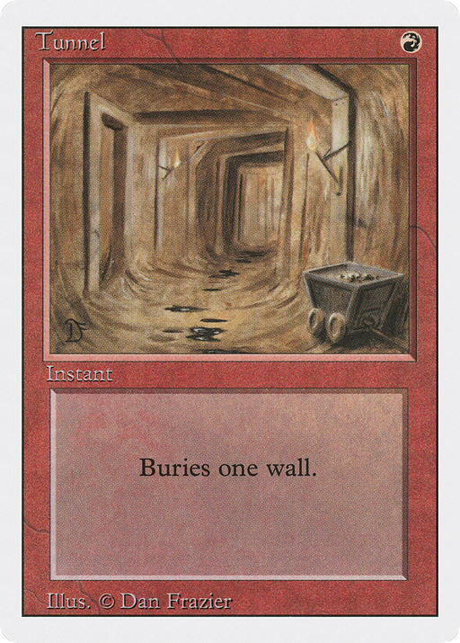 Tunnel (3ED-181) [Revised Edition] MTG Single Wizards of the Coast