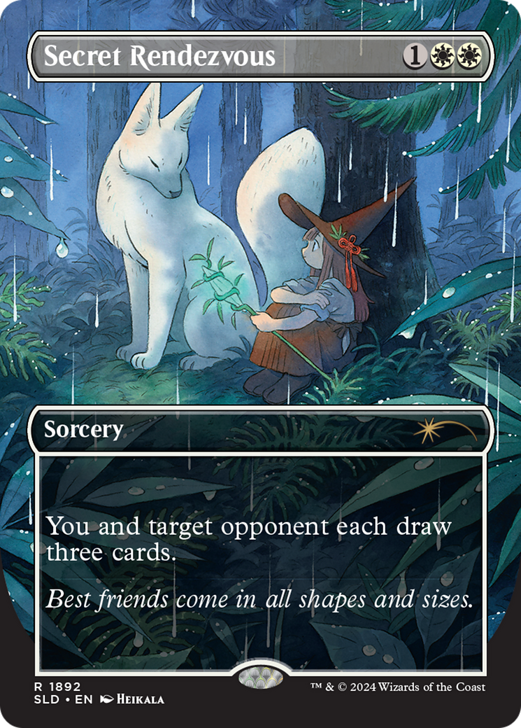 Secret Rendezvous (SLD-1892) [Secret Lair] Drop (Borderless) MTG Single Wizards of the Coast