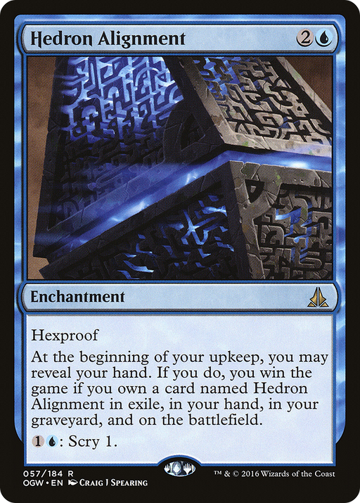 Hedron Alignment (OGW-057) [Oath of the Gatewatch] MTG Single Wizards of the Coast