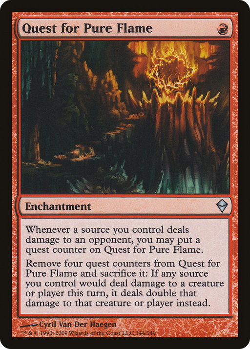 Quest for Pure Flame (ZEN-144) [Zendikar] MTG Single Wizards of the Coast