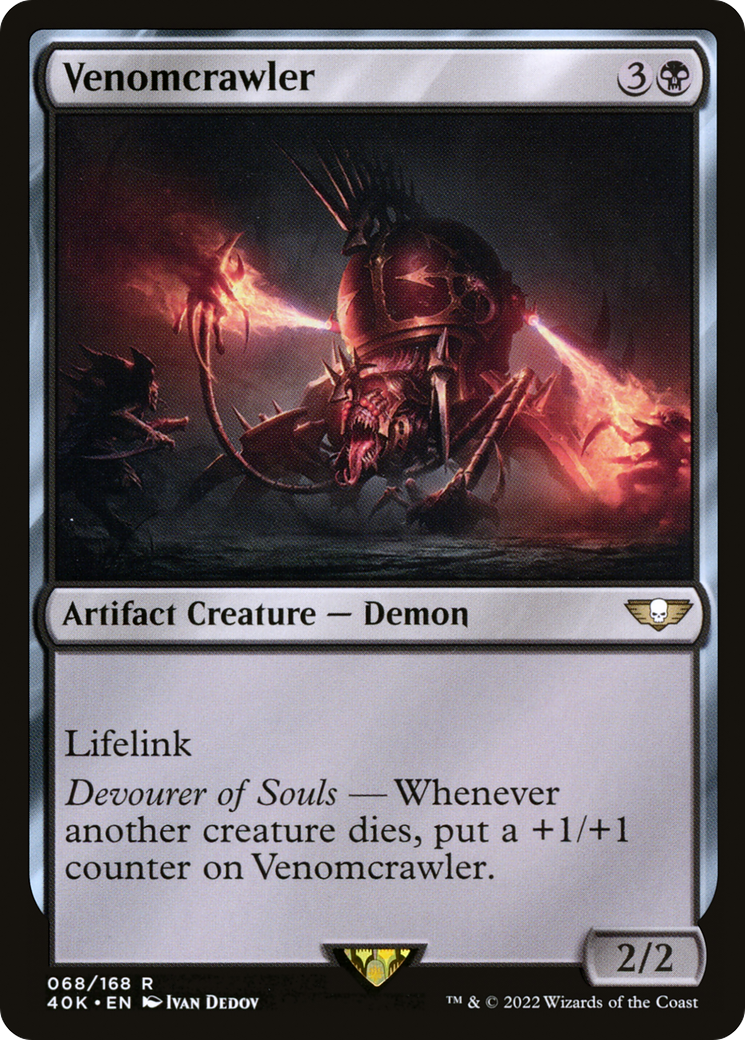 Venomcrawler (40K-068) [Warhammer 40,000 Commander] MTG Single Wizards of the Coast