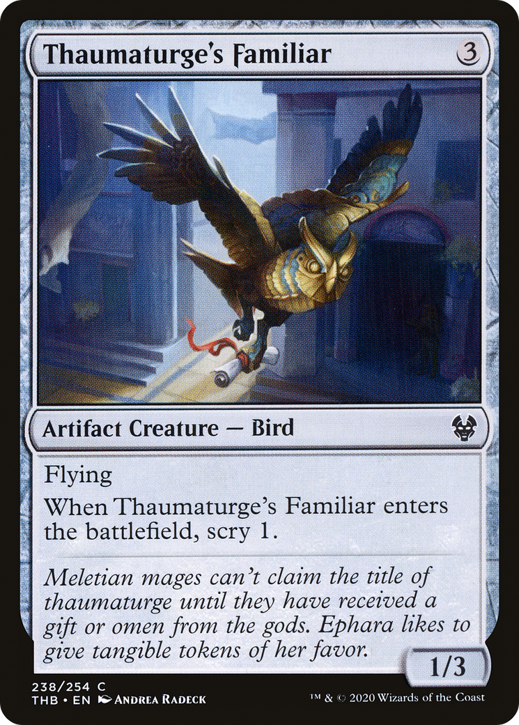 Thaumaturge's Familiar (THB-238) [Theros Beyond Death] MTG Single Wizards of the Coast