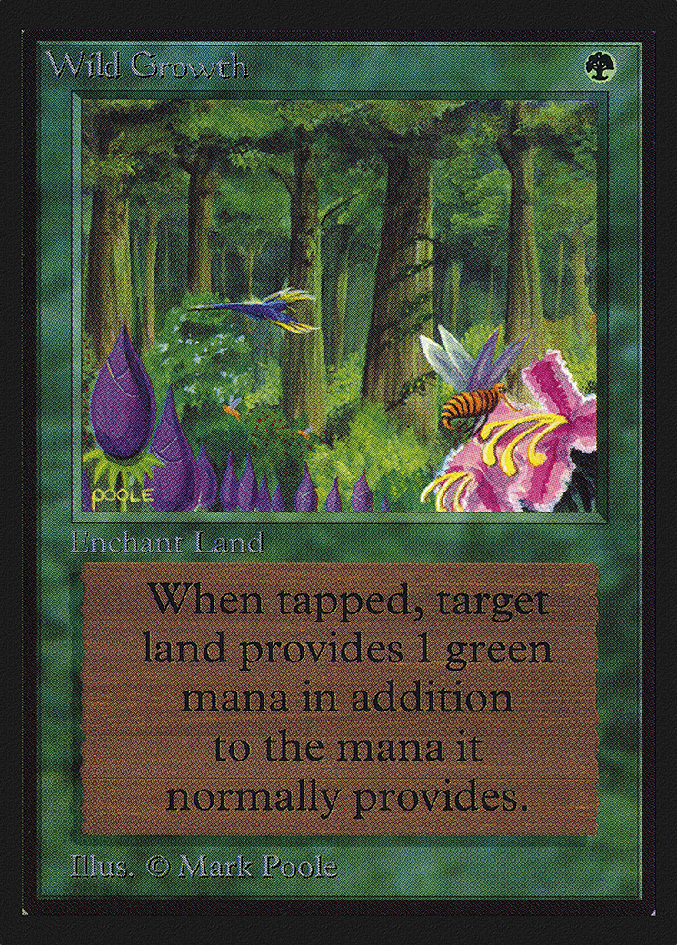 Wild Growth (CED-230) [Collectors' Edition] MTG Single Wizards of the Coast